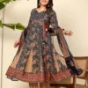 Stylish Anarkali Kurta with Bottom and Dupatta