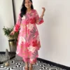 Beautiful Floral Print Kurti With Pant from shona
