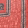 Red Ethnic Motifs Printed Pleated Pure Cotton A-Line Kurta With Trouser And Dupatta