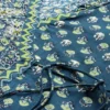 Women Printed Sequinned Cotton Angrakha Kurta